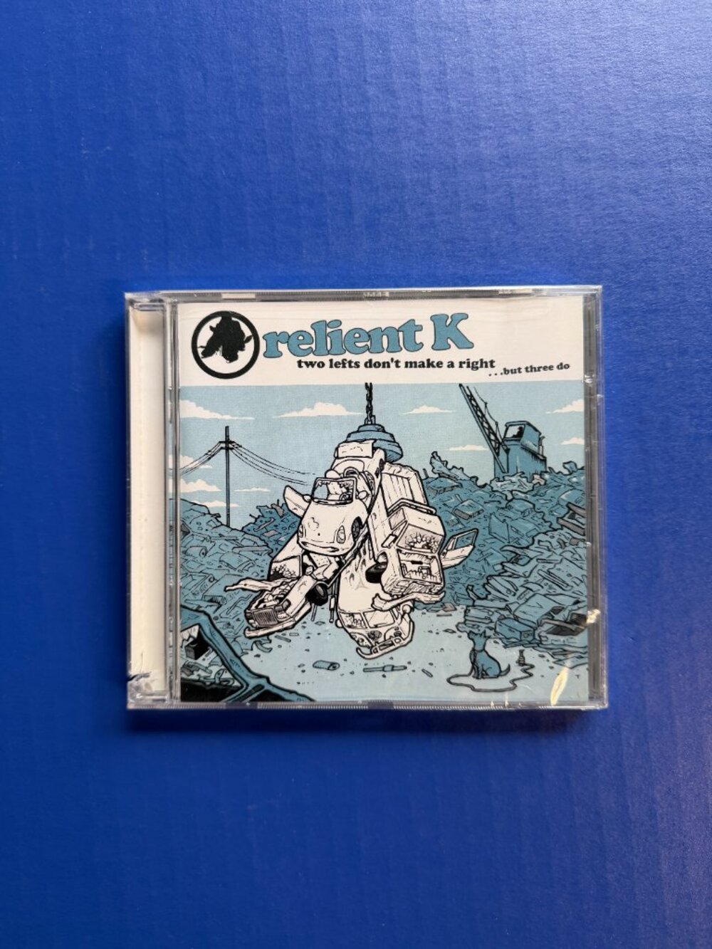Two Lefts Don't Make A Right... But Three Do- CD 2003- Relient K (Damaged Case)